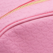 Load image into Gallery viewer, Pink Double Zip Makeup Bag
